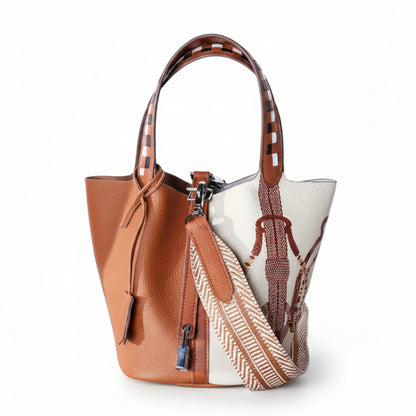 Women's Togo Cowhide Bucket Bag
