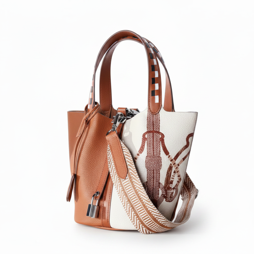 Women's Togo Cowhide Bucket Bag