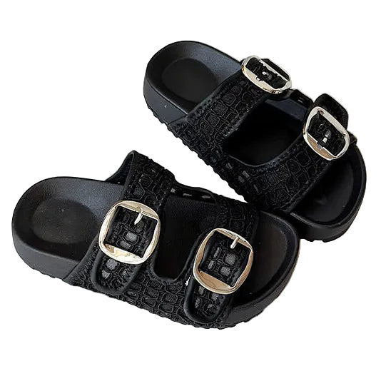 Girls Glamour Buckle Comfortable Sandals