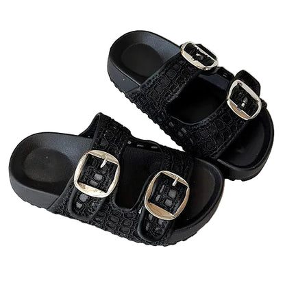 Girls Glamour Buckle Comfortable Sandals