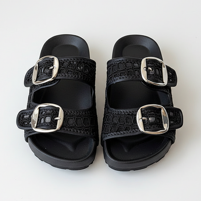 Girls Glamour Buckle Comfortable Sandals