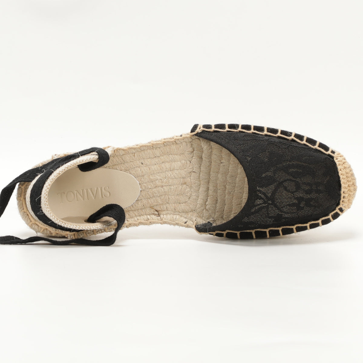 TONIVIS Women's Lace-Up Espadrille Sandals