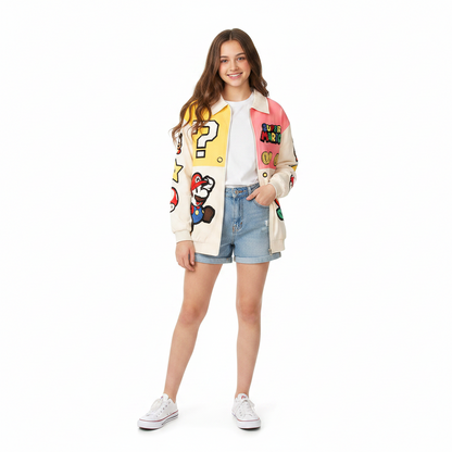 Super Mario Patchwork Jacket