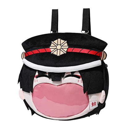 Groundbound teenager big mouth pain bag crossbody bag anime peripherals Hanako-kun pain bag backpack two-dimensional bag gift