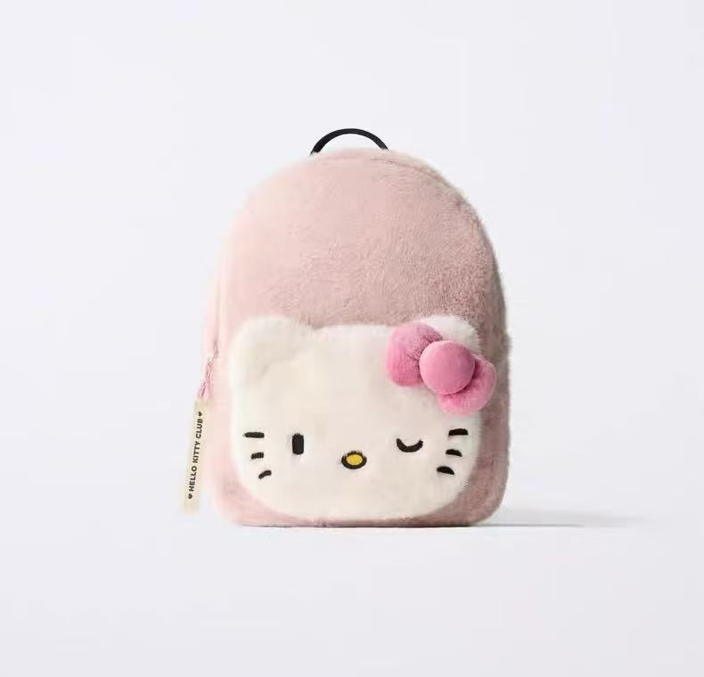 Hello Kitty Plush Mini Backpack