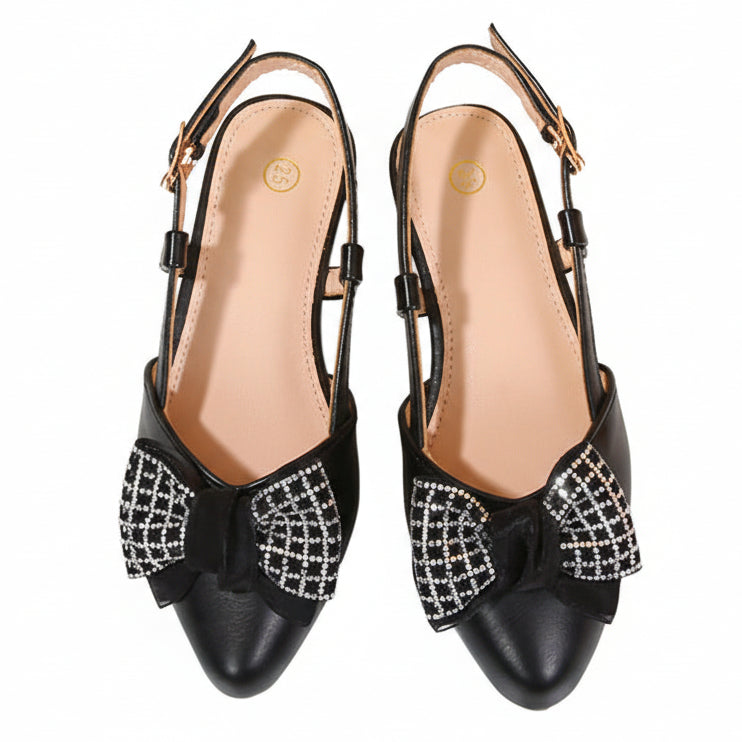 Girls Glisten & Go Slingback Shoe