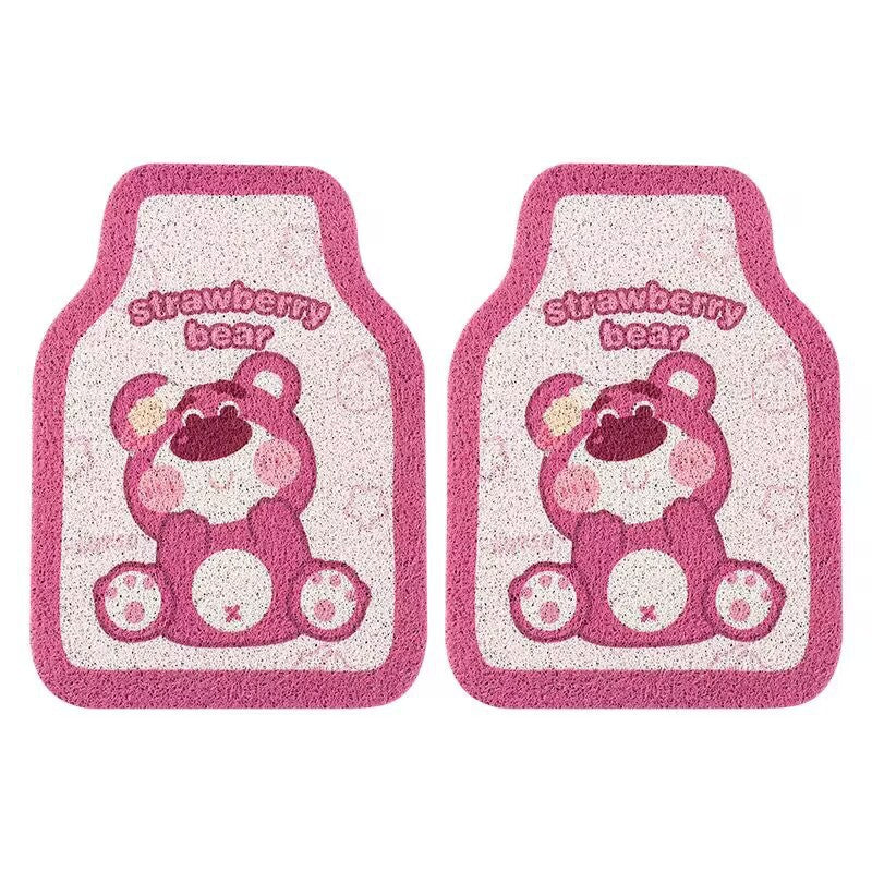 Cute Lotso Bear Universal Non-Slip Car Floor Mats