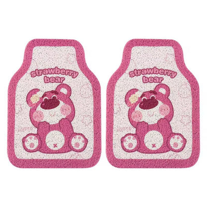 Cute Lotso Bear Universal Non-Slip Car Floor Mats