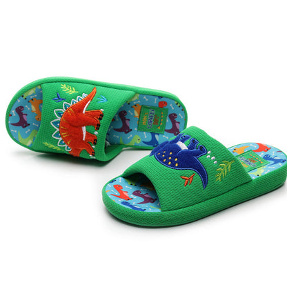 Boy's Prehistoric Pals Indoor Slippers