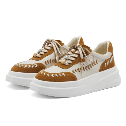 Women's Charm Sneakers - Brown