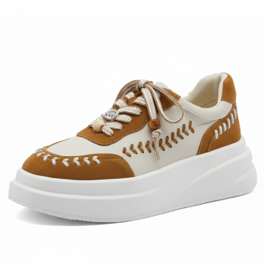Women's Charm Sneakers - Brown