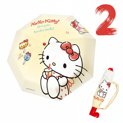 Hello Kitty Butter Yellow Folding Boot Umbrella