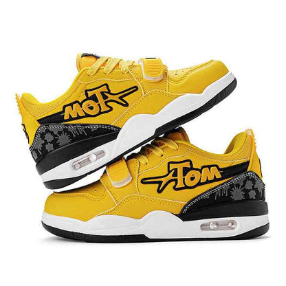 TALKING TOM | Basketball-Inspired Casual Sneakers - Yellow
