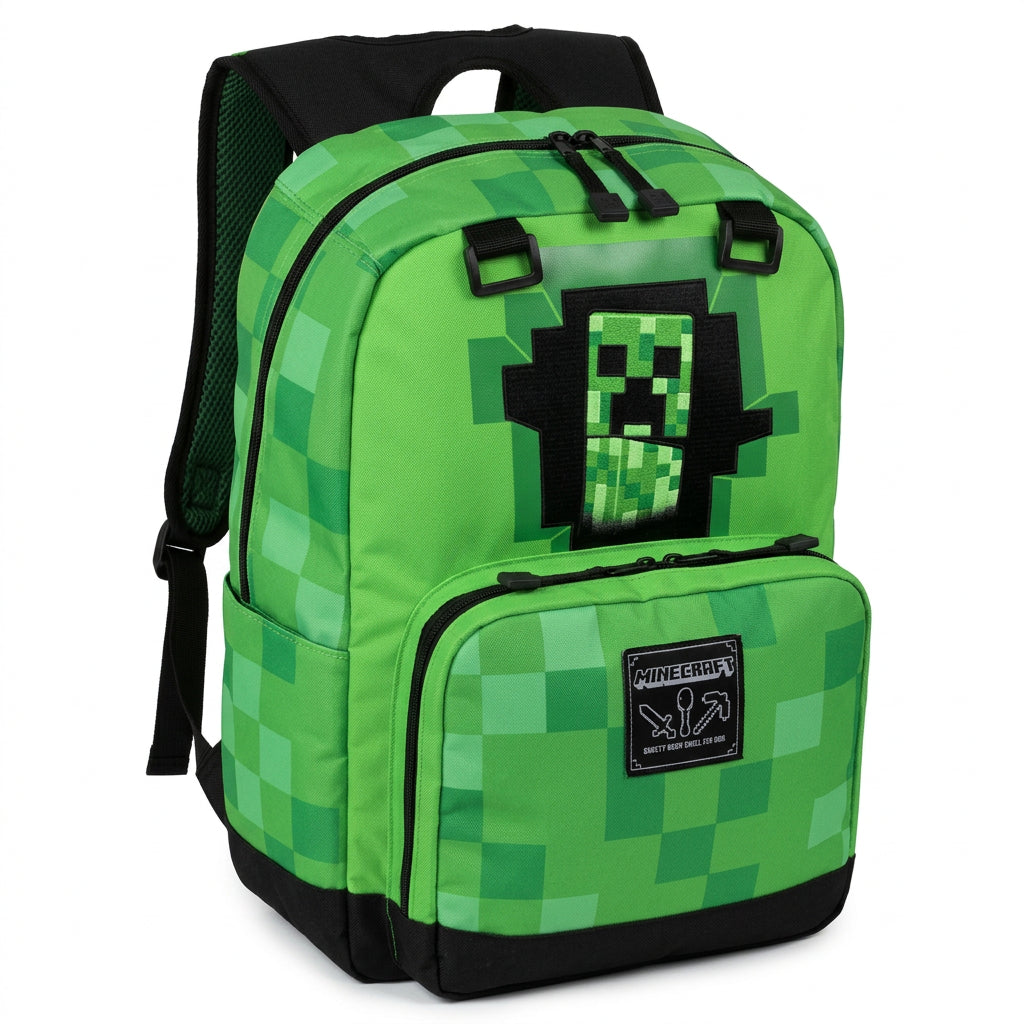 Minecraft Kids Waterproof Backpack Collection