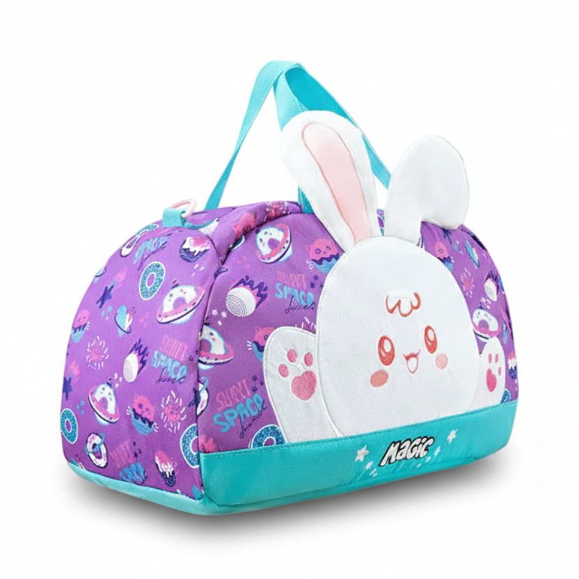 Large Pixie Pack Girls Duffel Bag - Bunny