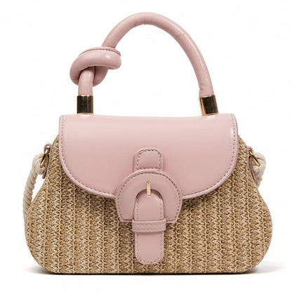 Retro Buckle Crossbody Bag / Handbag