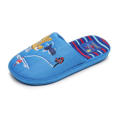Children's Fin-tastic Fast Food Lunch Time Closed-Toe Home Slippers