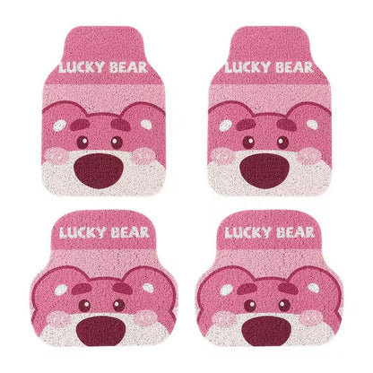 Cute Lotso Bear Universal Non-Slip Car Floor Mats