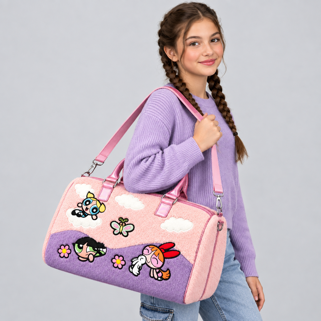 Powerpuff Girls Plush Duffle / Travel Bag