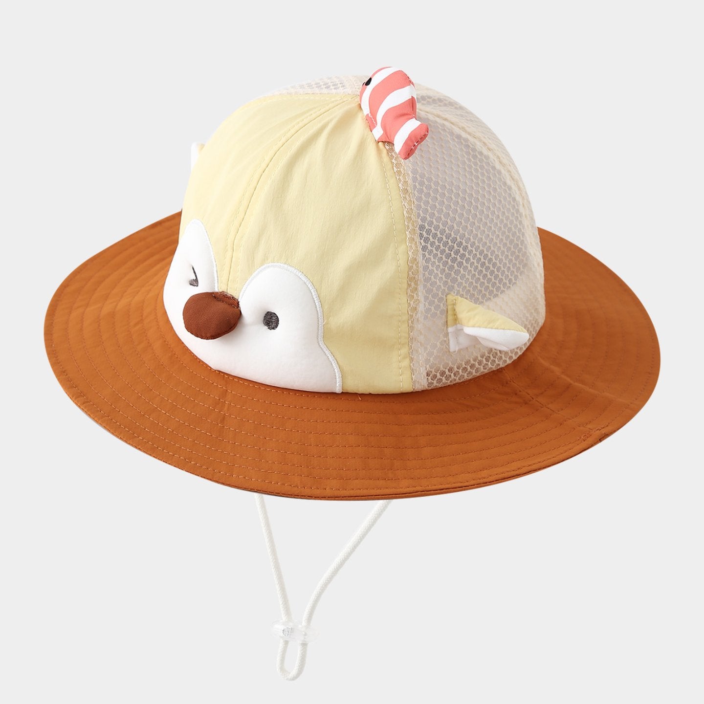 Children's Adorable Penguin Sun Protection Bucket Hat