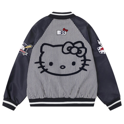Hello Kitty Sports League Varsity Jacket