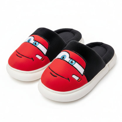 Disney Pixar Cars Lightning McQueen Plush House Slippers
