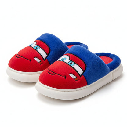 Disney Pixar Cars Lightning McQueen Plush House Slippers