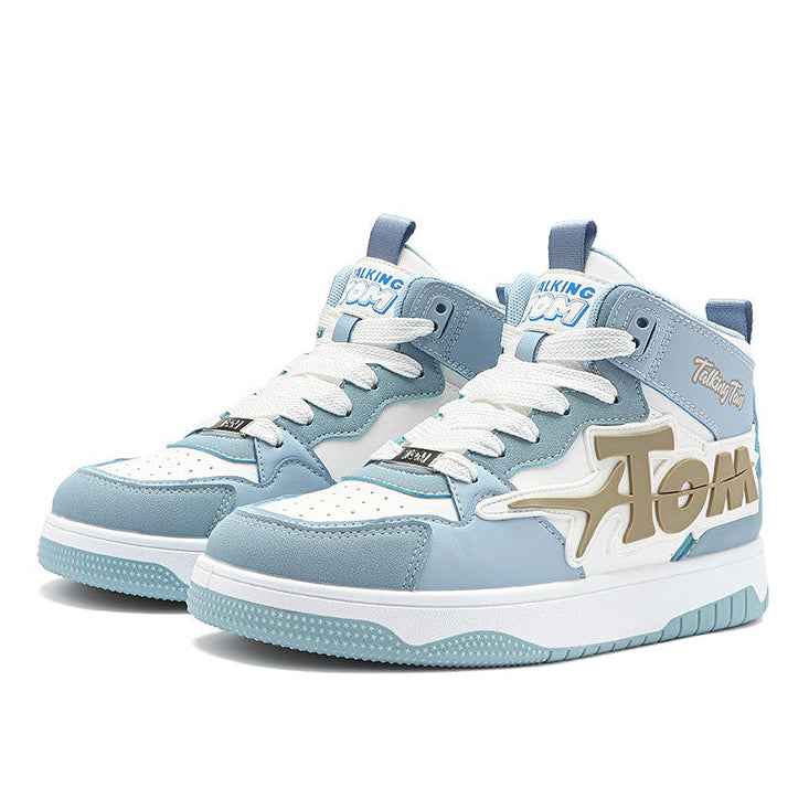 TALKING TOM | Sports High Top Board Shoes - Blue