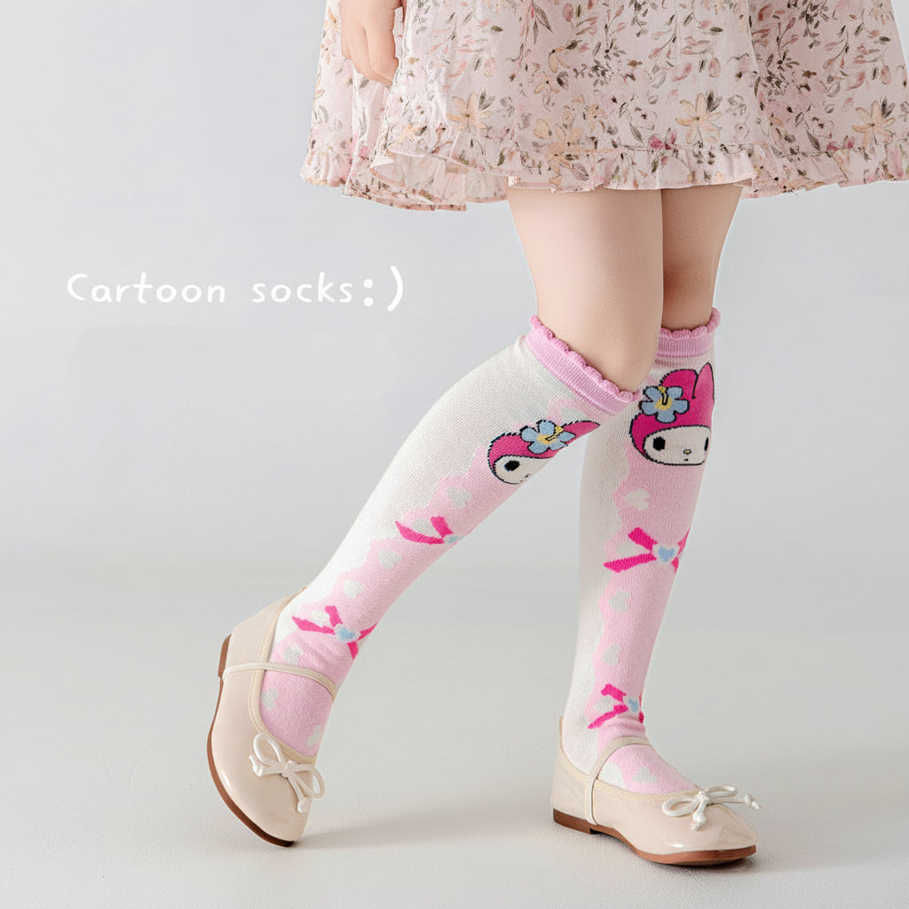 Adorable My Melody Knee-High Ultra Soft Socks