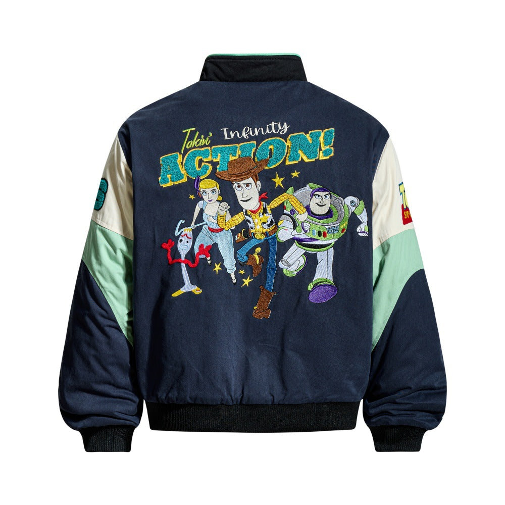 Toy Story Woody Baseball Varsity Jacket