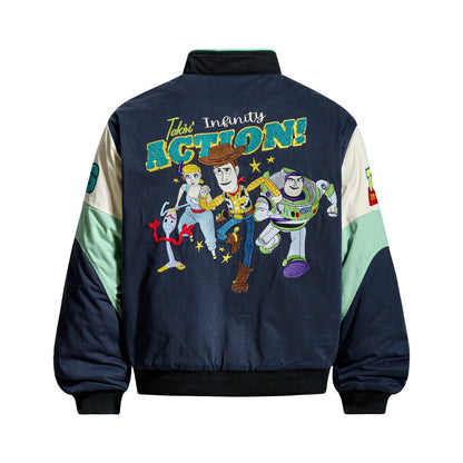 Toy Story Woody Baseball Varsity Jacket