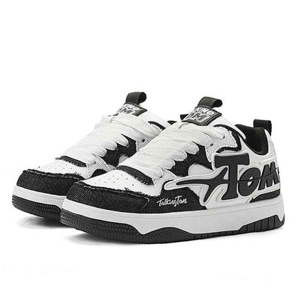 TALKING TOM | Sports Board Shoes - Black/White