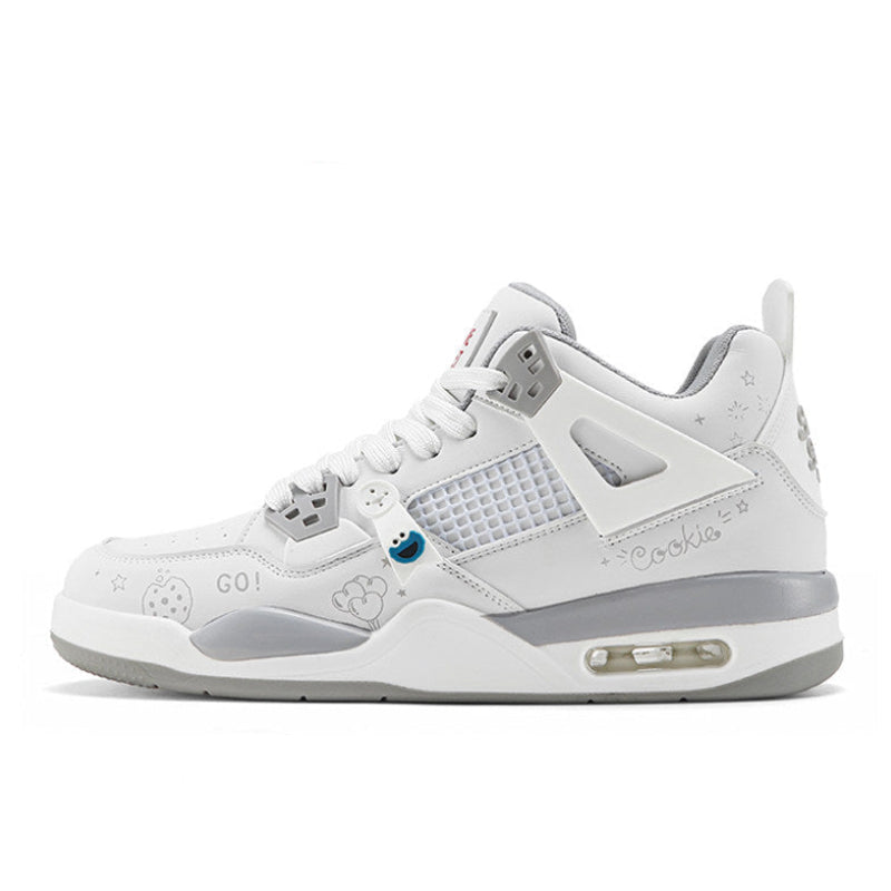 Sesame Street | Men's Basketball Shoes - Punk White