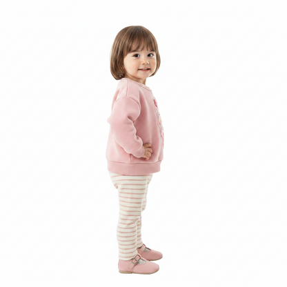 Girls' Mermaid Sweatshirts and Leggings 2-Peice Outfit Set