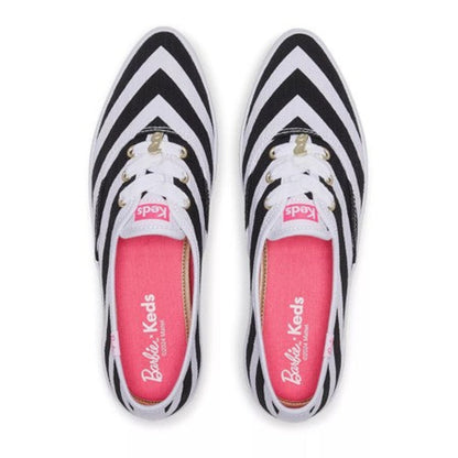 Barbie x Keds Women's Point Striped Platform Sneakers