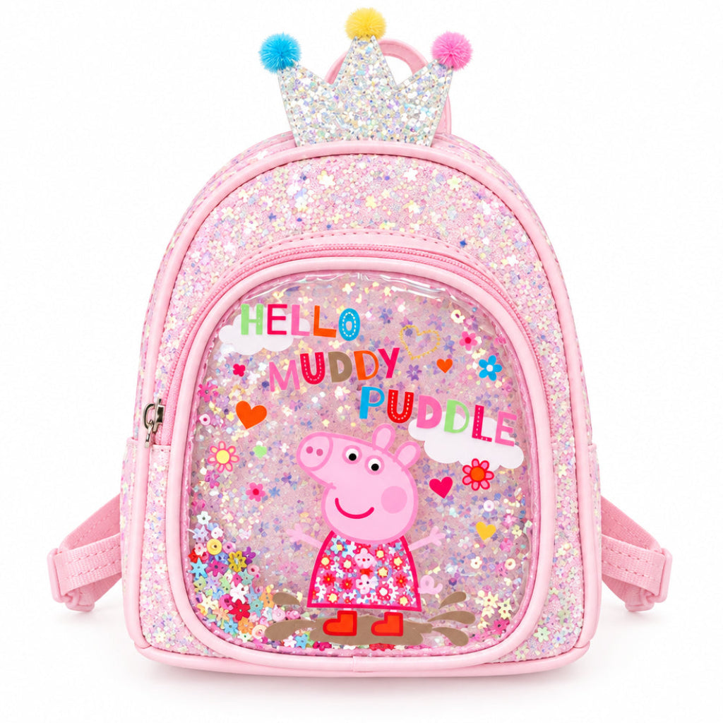 Peppa Pig Princess Edition Sequin Mini Backpack