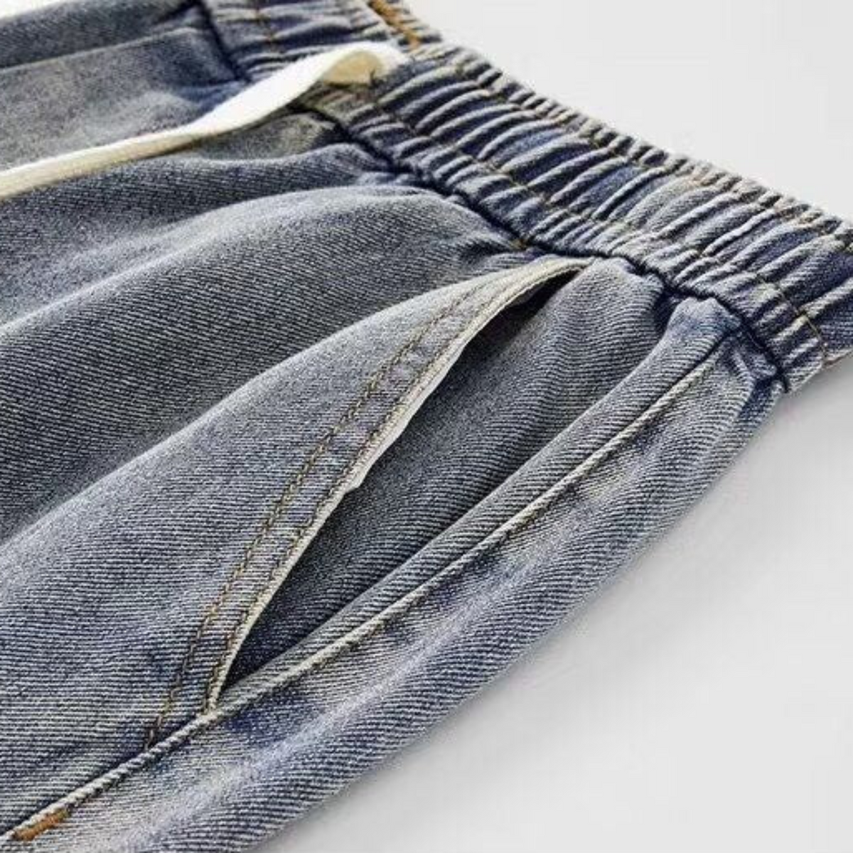 Men's Distressed Streetwear Baggy Jeans
