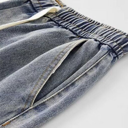 Men's Distressed Streetwear Baggy Jeans