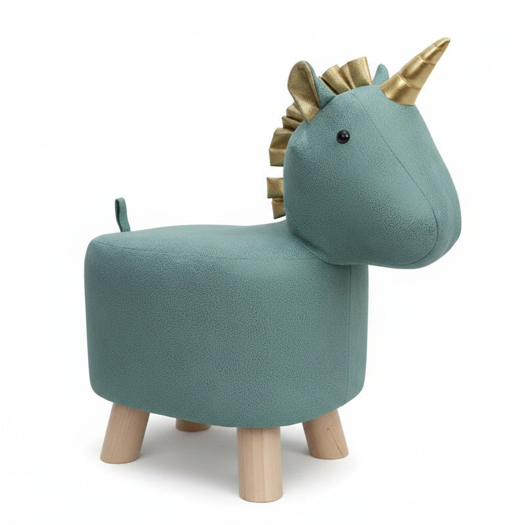 Unicorn Animal Children's Ottoman Footstool