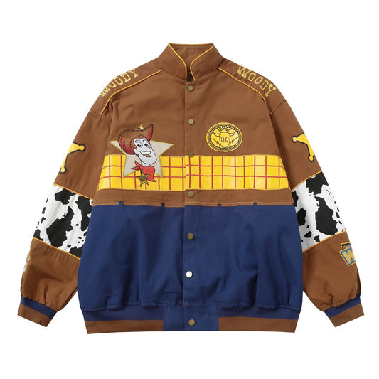 Toy Story Sheriff Woody Varsity Jacket