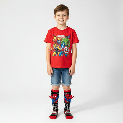 Spider-Man 3D Plush Arm Crazy Socks