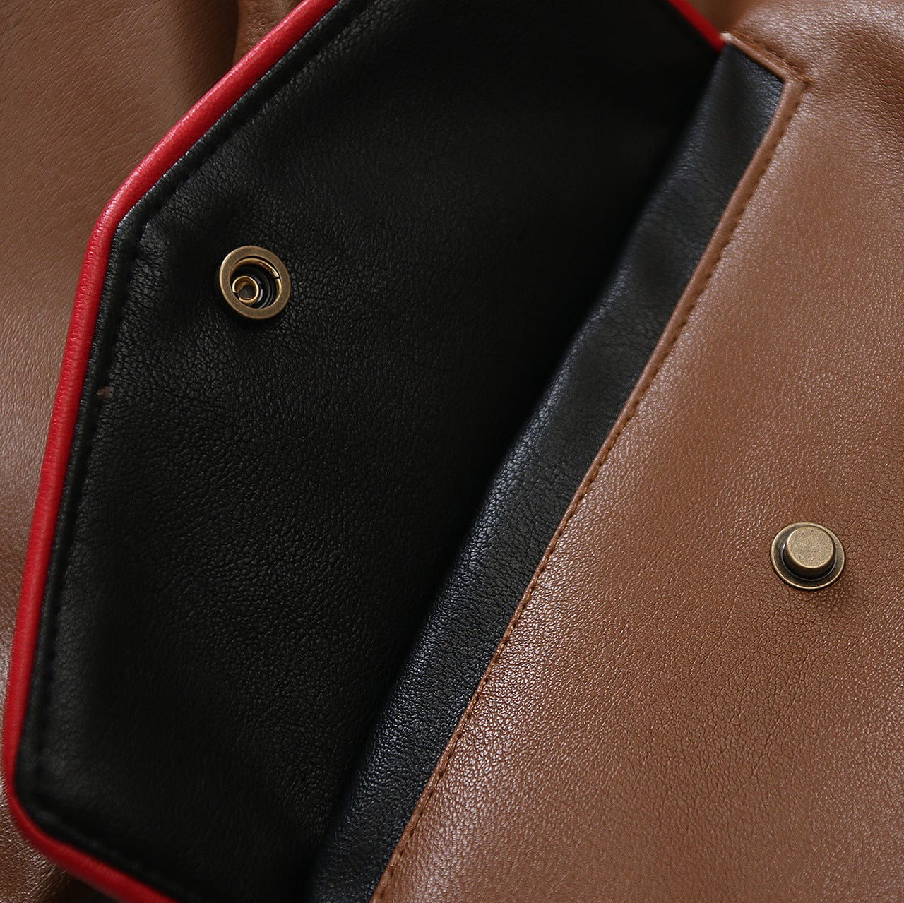 Snoopy "Disappear" PU Leather Varsity Jacket