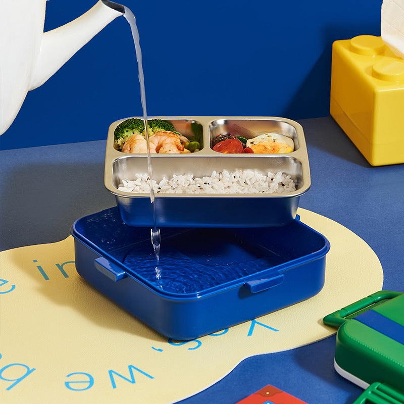 Super Mario & Luigi Premium Stainless Steel Bento Lunch Box