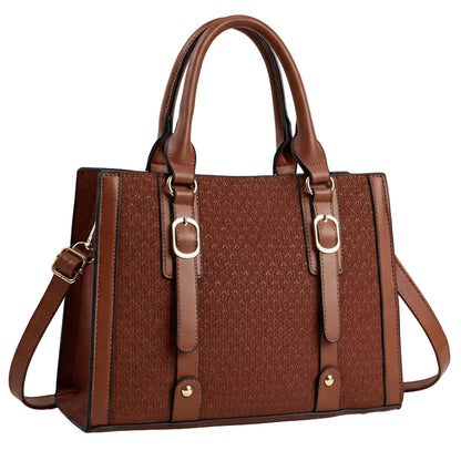 Buckle and Bloom Merlot Crossbody/Handbag