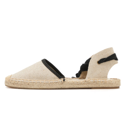 TONIVIS Women's Lace-Up Espadrille Shoes