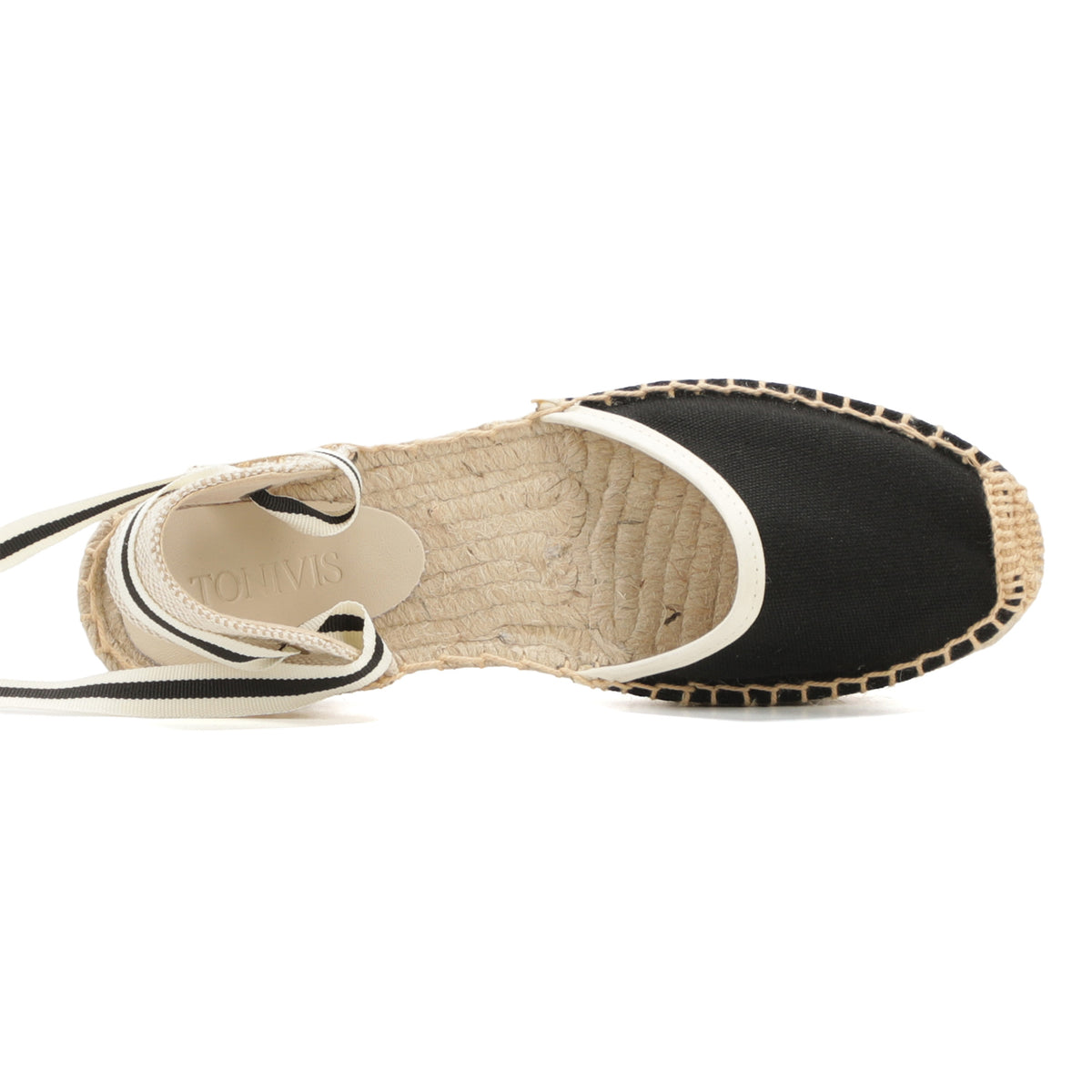 TONIVIS Women's Lace-Up Espadrille Shoes