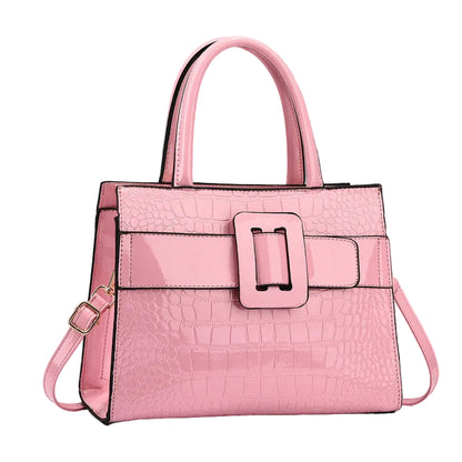 Buckle Tote Shoulder / Handbag