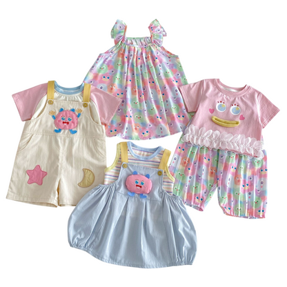 Girls Winkie Monster Outfit Set