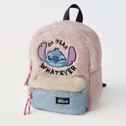 Stitch "Oh Yeah Whatever" Plush Mini Backpack