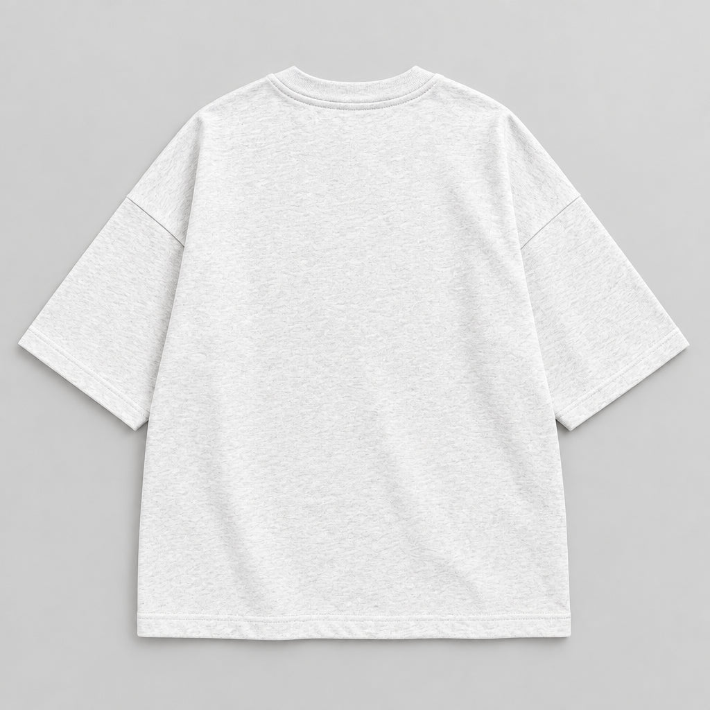 Women's Korean Style Embroidered Fun Oversized T-Shirt